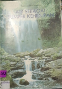 Image of Air sebagai sumber kehidupan