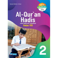 Image of Al Qur'an Hadist untuk untuk madrasah tsanawiyah kelas VIII