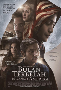 Image of Bulan Terbelah di langit amerika