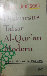 Image of Diskursus Tafsir Al Qur'an Modern