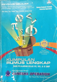 Image of Kumpulan Rumus Lengkap Dari Pelajaran Kelas VII, VIII, & IX SMP